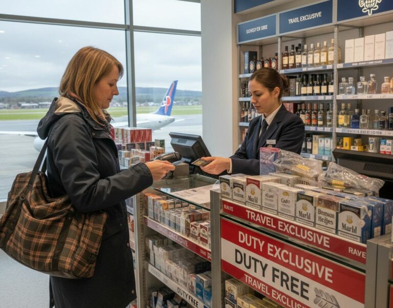Prix des cigarettes en duty free en Écosse : tarifs actualisés et bons plans
