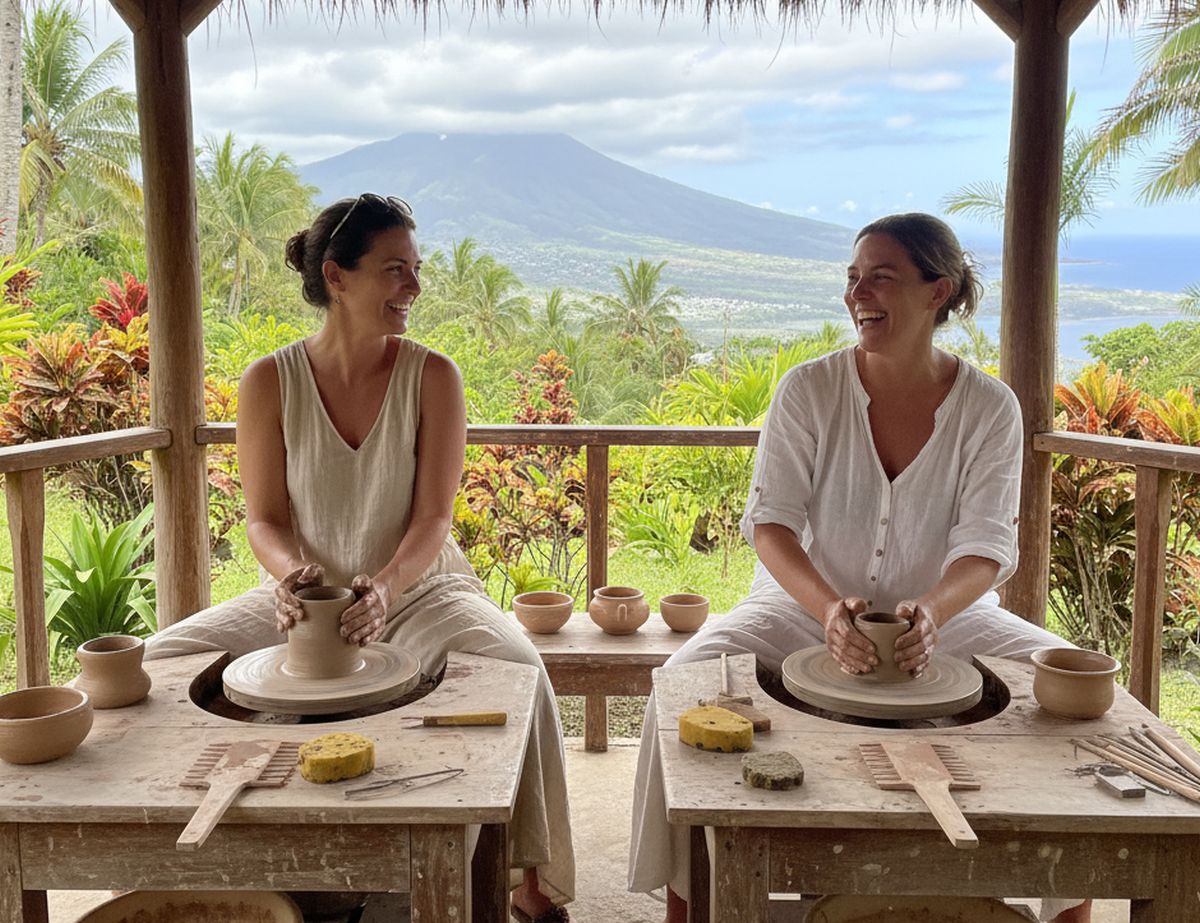 activités entre filles pour un mariage à La Réunion