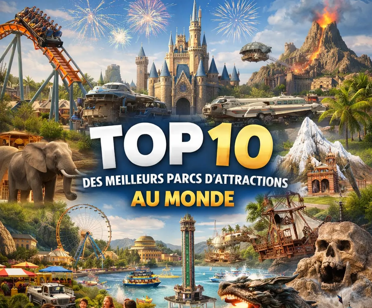 Top 10 des meilleurs parcs d'attractions au monde en 2026